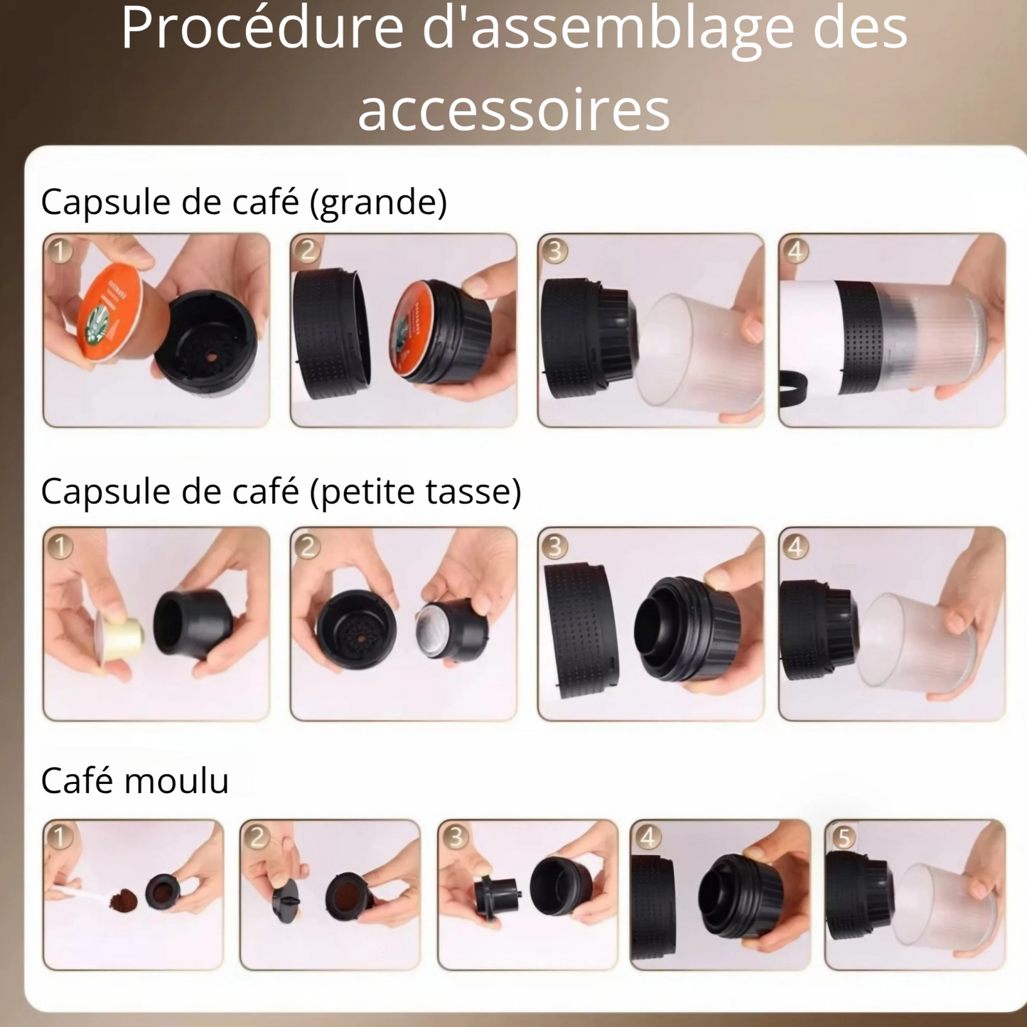 cafetière portatif